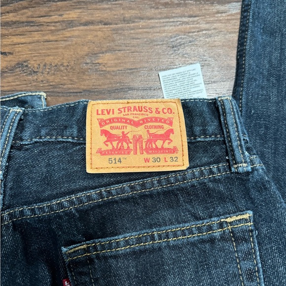 Levi’s straight leg jeans dark wash - Picture 3 of 8